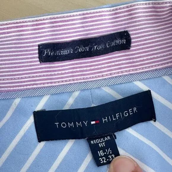 Tommy Hilfiger Striped Acadamia button down shirt - Picture 8 of 8